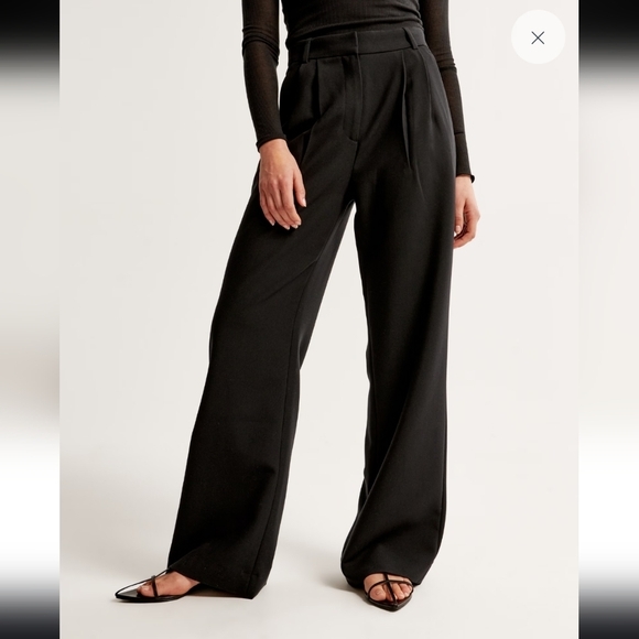 Abercrombie & Fitch Pants - ABERCROMBIE & FITCH | The Sloan Extra High-Rise Wide Leg Trousers | Size XS